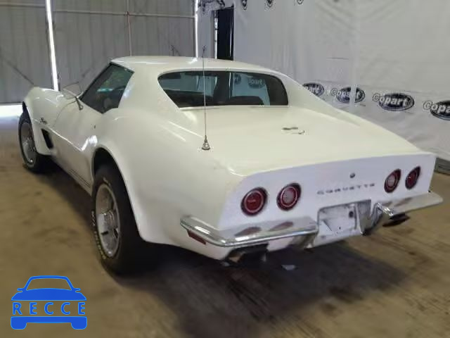 1973 CHEVROLET CORVETTE 1Z37Z3S414668 image 2