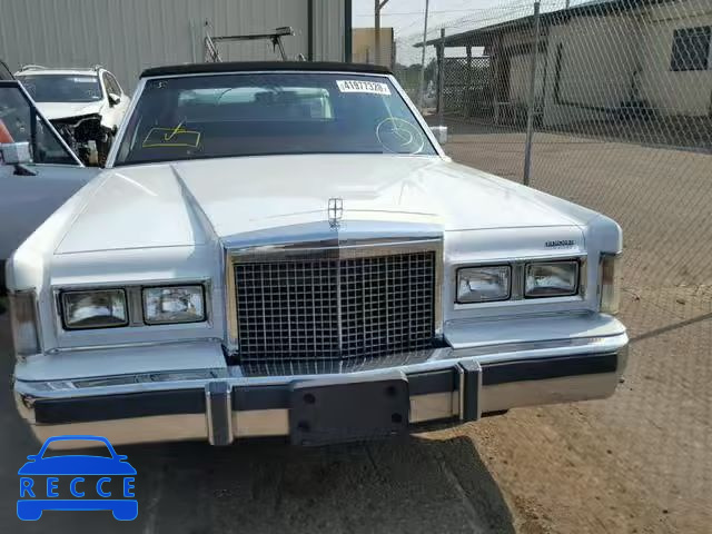 1985 LINCOLN TOWN CAR 1LNBP96FXFY739290 Bild 8