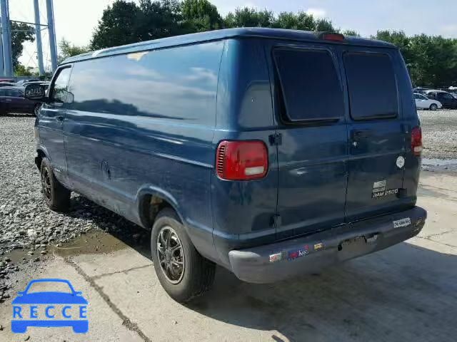 2003 DODGE RAM VAN B2 2D7JB21Y03K522036 image 2