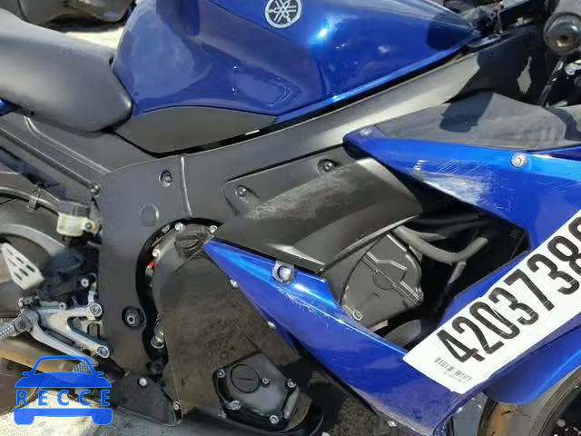 2009 YAMAHA YZFR6 S JYARJ06E49A040317 image 6