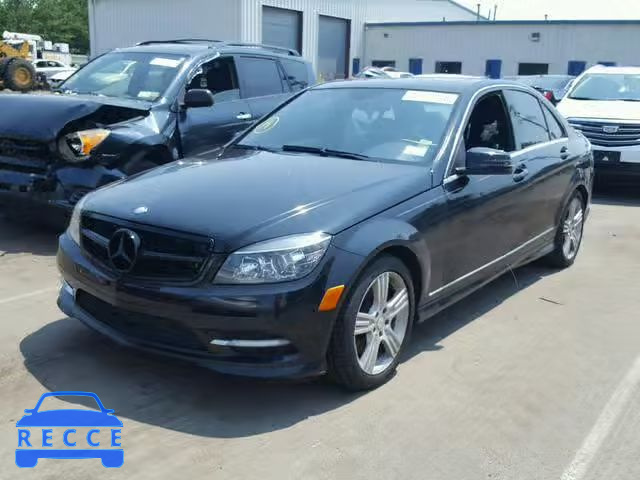 2011 MERCEDES-BENZ C 350 WDDGF5GB3BR139528 зображення 1