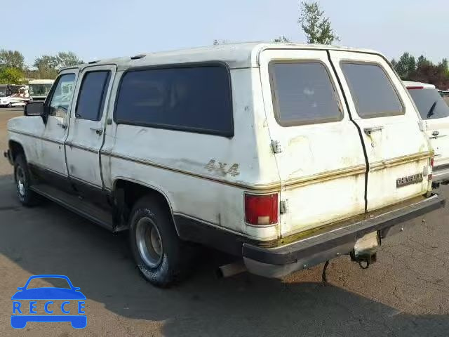 1991 CHEVROLET SUBURBAN V 1GNEV16K1MF121121 image 2