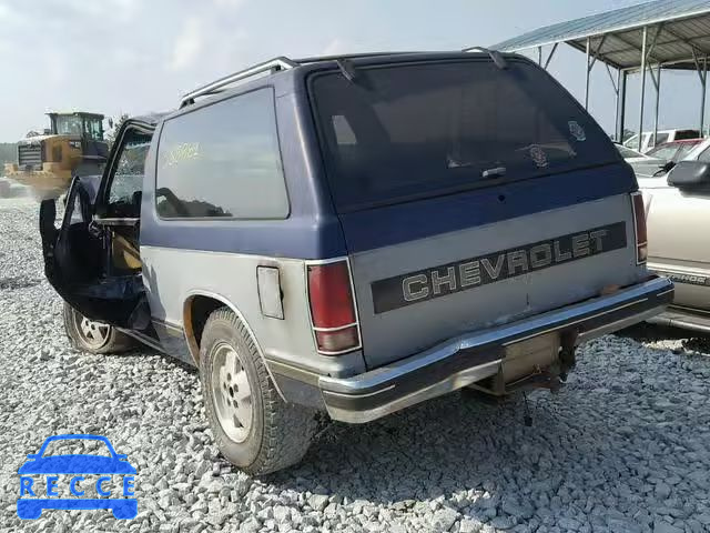 1988 CHEVROLET BLAZER S10 1GNCT18Z6J0147977 image 2