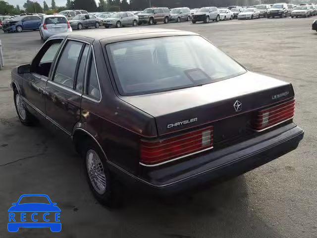 1989 CHRYSLER LEBARON 1C3BH48K6KN518753 зображення 2