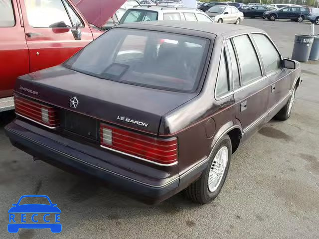 1989 CHRYSLER LEBARON 1C3BH48K6KN518753 Bild 3