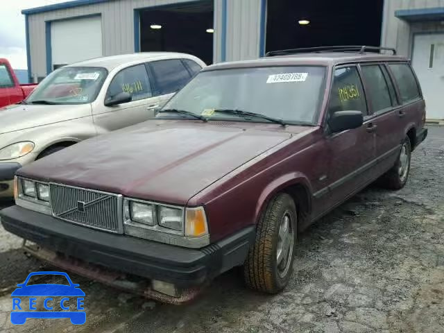 1989 VOLVO 740 YV1FA8753K2194614 Bild 1