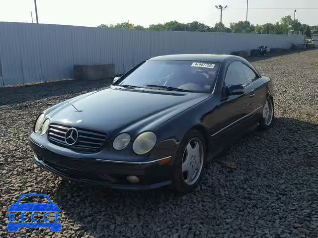 2002 MERCEDES-BENZ CL 500 WDBPJ75J52A027082 image 1