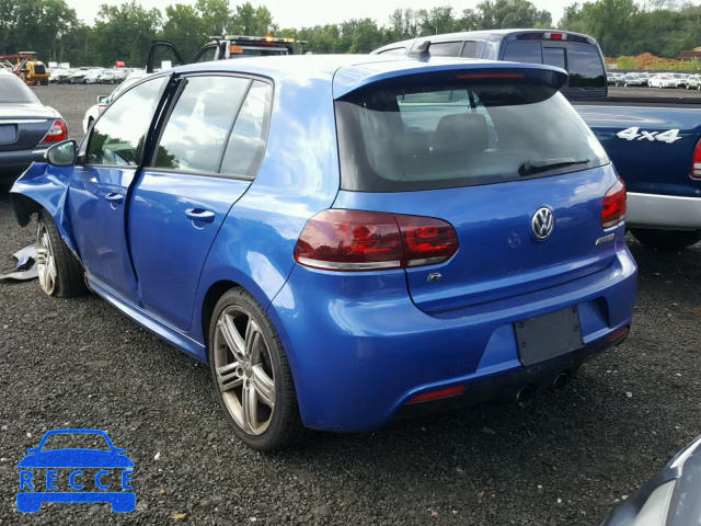 2012 VOLKSWAGEN GOLF R WVWPF7AJ7CW312010 image 2