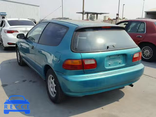 1994 HONDA CIVIC VX 2HGEH2377RH519317 image 2