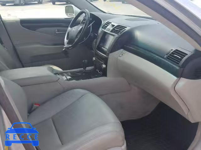 2010 LEXUS LS 460L JTHDL5EF0A5002109 image 4