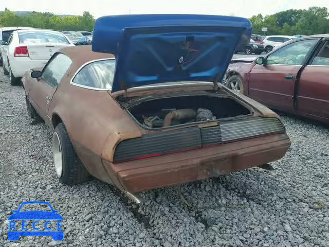 1979 PONTIAC FIREBIRD 2S87Y91196448 Bild 2