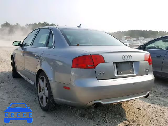 2008 AUDI A4 S-LINE WAUEF98E08A065054 image 2