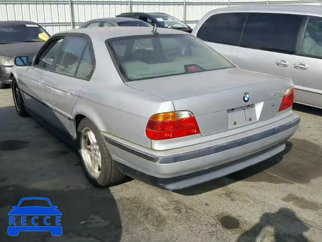 2000 BMW 740 I AUTO WBAGG8341YDN77435 image 2