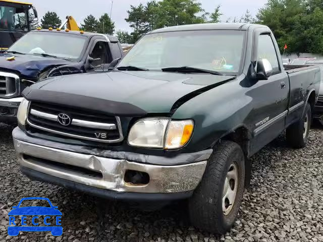 2002 TOYOTA TUNDRA SR5 5TBKT44162S264682 зображення 1