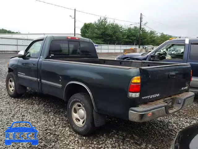 2002 TOYOTA TUNDRA SR5 5TBKT44162S264682 image 2