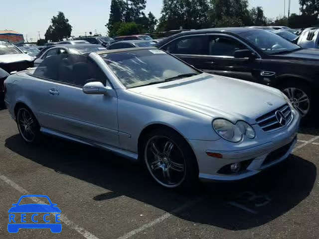 2007 MERCEDES-BENZ CLK 550 WDBTK72F17T084127 зображення 0