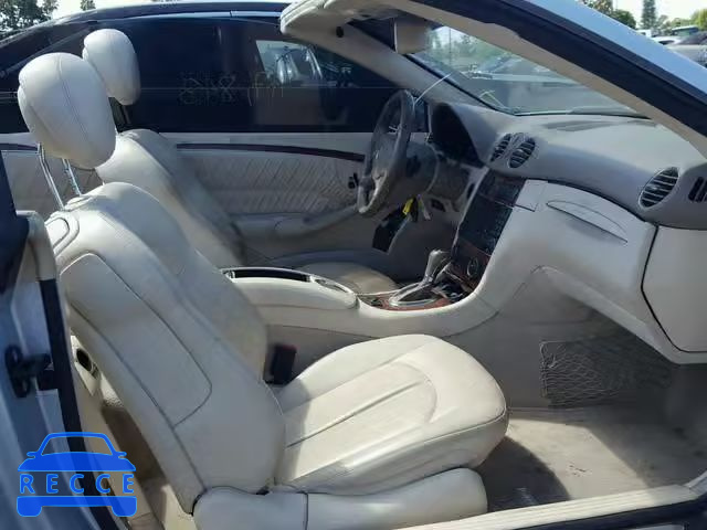 2007 MERCEDES-BENZ CLK 550 WDBTK72F17T084127 зображення 4