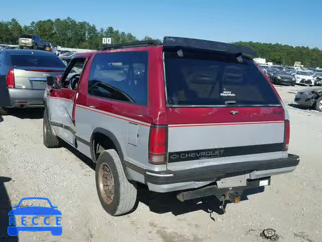 1991 CHEVROLET BLAZER S10 1GNCS18ZXM8221152 Bild 2