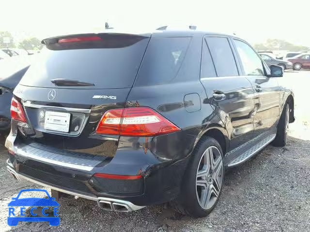 2014 MERCEDES-BENZ ML 63 AMG 4JGDA7EB2EA346288 зображення 3