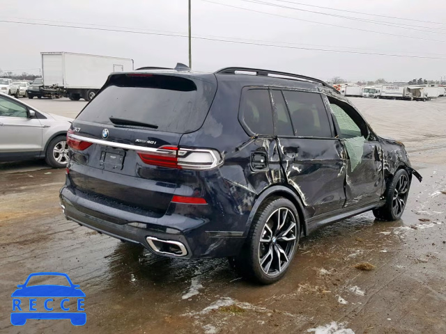 2019 BMW X7 XDRIVE4 5UXCW2C52KLB43663 image 3