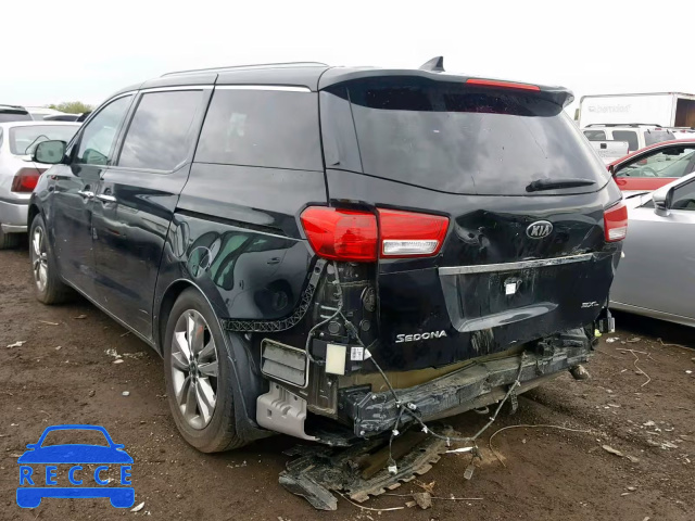 2015 KIA SEDONA SXL KNDME5C11F6032014 зображення 2