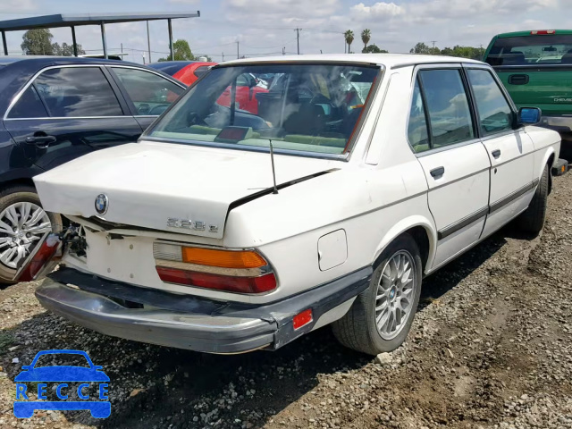 1986 BMW 528 E AUTO WBADK830XG9659082 image 3