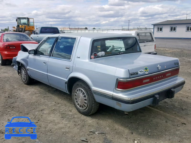 1992 DODGE DYNASTY LE 1B3XC56R7ND725797 image 2