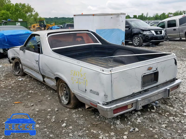 1982 CHEVROLET EL CAMINO 1GCCW80J6CR197551 image 2