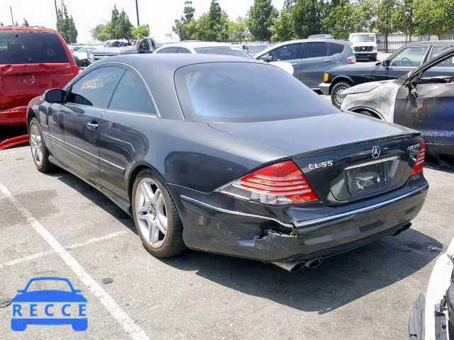 2003 MERCEDES-BENZ CL 55 AMG WDBPJ74J53A034939 зображення 2