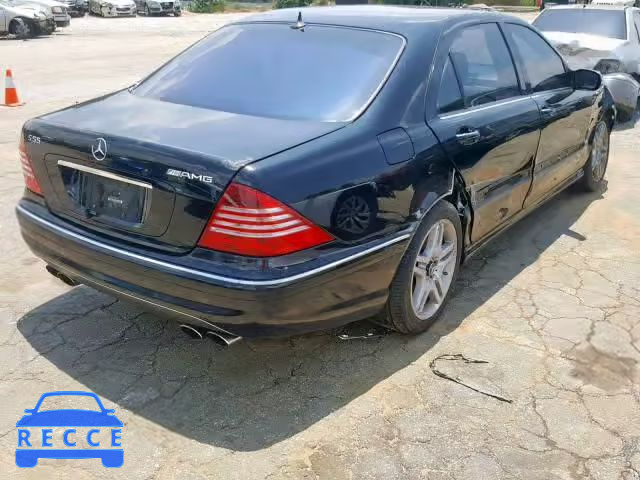 2004 MERCEDES-BENZ S 55 AMG WDBNG74J04A394384 зображення 3