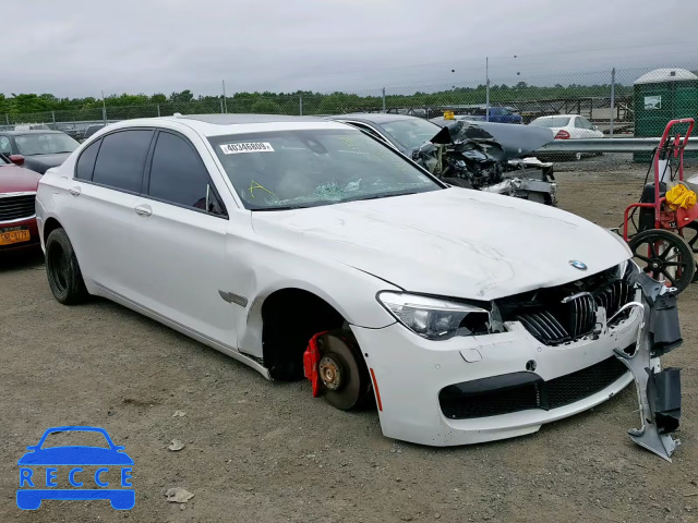 2014 BMW 740 LXI WBAYF4C54ED281815 зображення 0