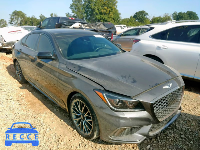 2018 GENESIS G80 SPORT KMHGN4JB3JU243010 Bild 0