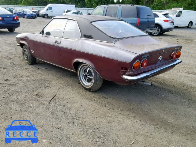 1973 OPEL MANTA 0L77NC9810191 зображення 2