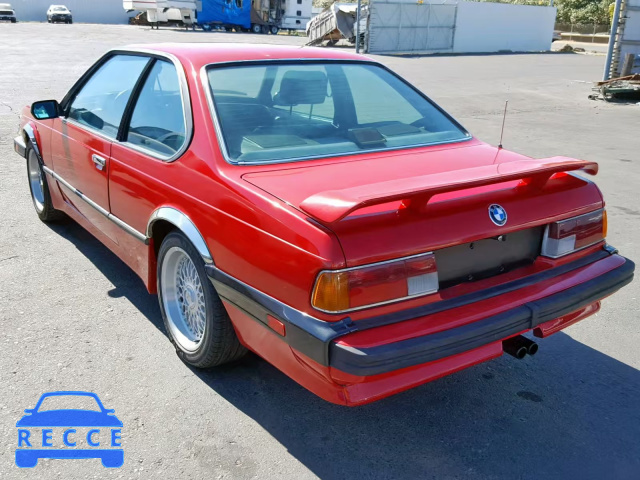 1987 BMW 635 CSI AU WBAEC8402H0614756 зображення 2