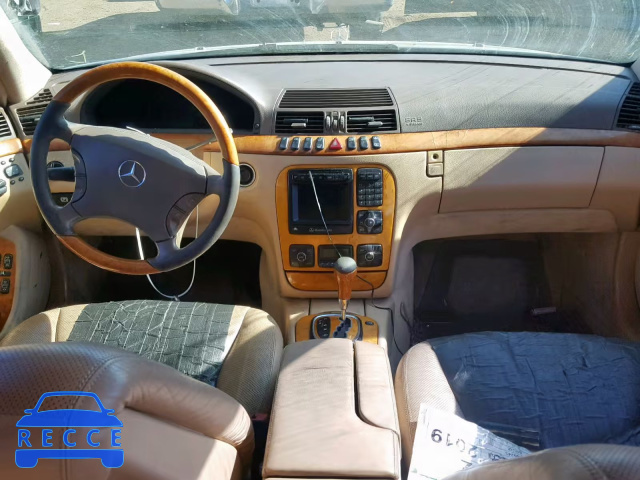 2002 MERCEDES-BENZ S 55 AMG WDBNG73J72A289243 зображення 8