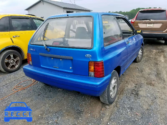 1993 FORD FESTIVA GL KNJPT06H3P6104439 зображення 3