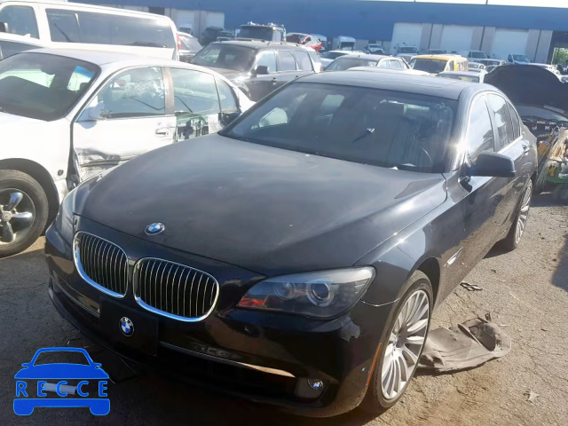 2012 BMW 750 I WBAKA8C54CDS99546 зображення 1