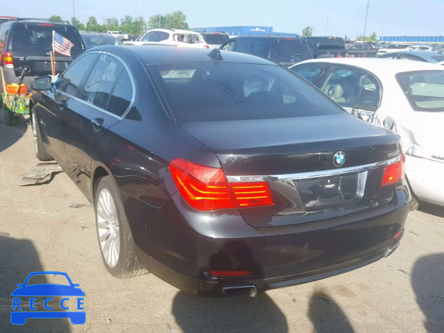 2012 BMW 750 I WBAKA8C54CDS99546 зображення 2