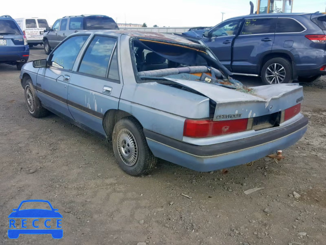 1988 CHEVROLET CORSICA 1G1LT51W4JE254702 image 2