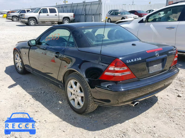 2002 MERCEDES-BENZ SLK 230 KO WDBKK49F52F265884 image 2