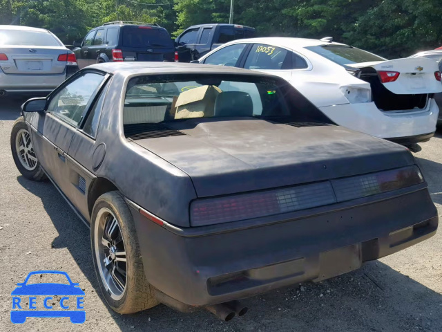1988 PONTIAC FIERO 1G2PE11RXJP202697 image 2