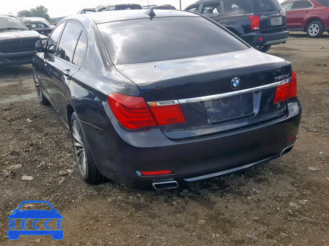 2011 BMW 750 LXI WBAKC8C54BC432479 image 2