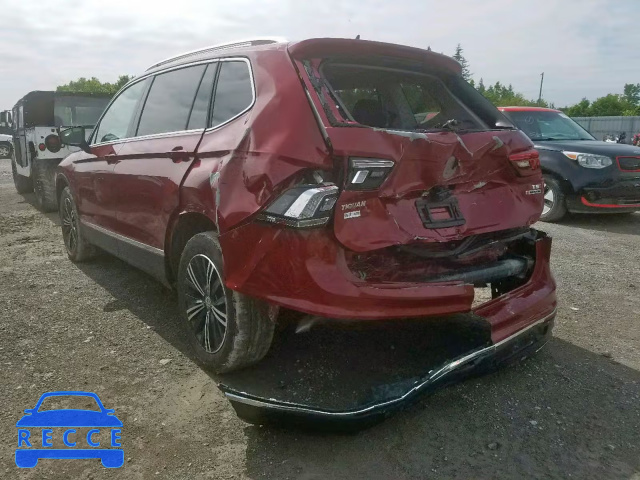 2018 VOLKSWAGEN TIGUAN SEL 3VV4B7AX6JM124872 image 2