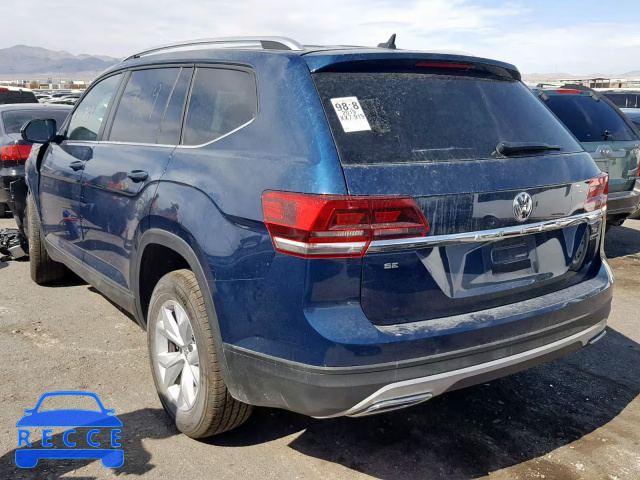 2019 VOLKSWAGEN ATLAS SE 1V2UR2CA5KC536109 зображення 2