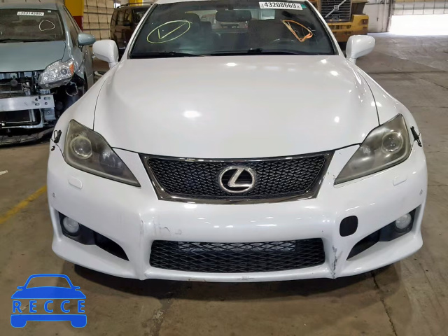 2010 LEXUS IS F JTHBP5C24A5007082 зображення 8