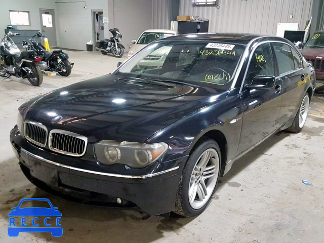 2003 BMW 760 LI WBAGN834X3DK10354 image 1