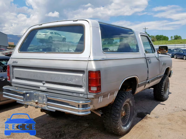 1989 DODGE RAMCHARGER 3B4GM07Z7KM950165 image 3