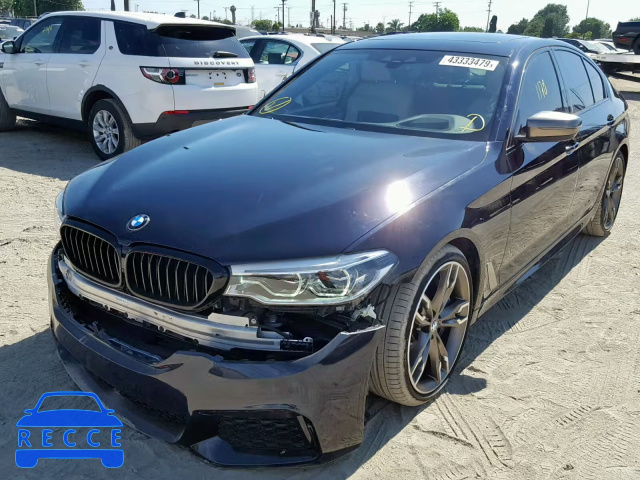2019 BMW M550XI WBAJB9C55KB289374 зображення 1