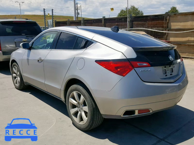 2012 ACURA ZDX TECHNO 2HNYB1H49CH500274 image 2