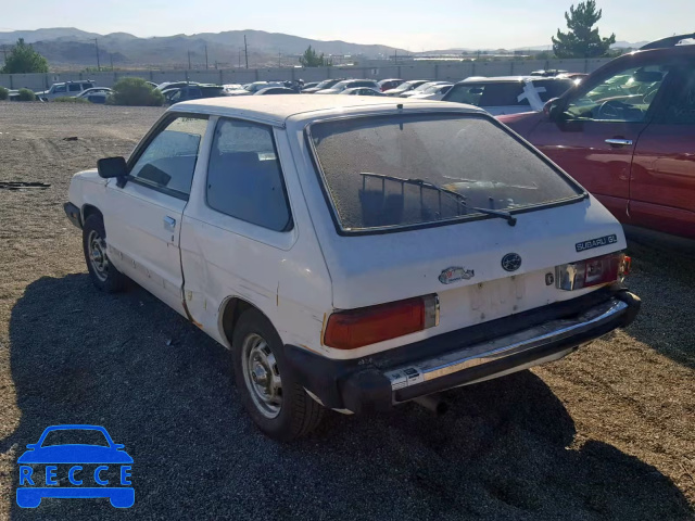 1987 SUBARU GL JF1AF23B0HB108264 image 2